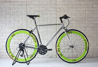 [새제품] 로드마스터 827HA 하이브리드 자전거 실버그린 색상 520 사이즈 2015 이월상품 할인판매