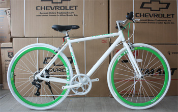 (전시상품) (무료조립) 알톤 하이브리드 자전거 탑런! 깔끔한 디자인,알찬 부품!