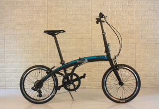 [전시상품] 20인치 접이식자전거 ZF20-F1 3단접이식 시마노7단기어 맷블랙 색상 매장전시상품 할인판매