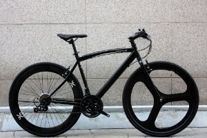 60mm 하이림 에어로 프레임 퍼센트 H21 시마노21단 하이브리드 자전거 삼발이 에어로휠 교체가능